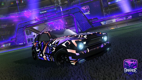 A Rocket League car design from Aleee971