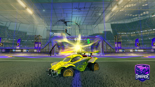 A Rocket League car design from TopBinner