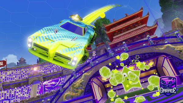 A Rocket League car design from UnoReverse664