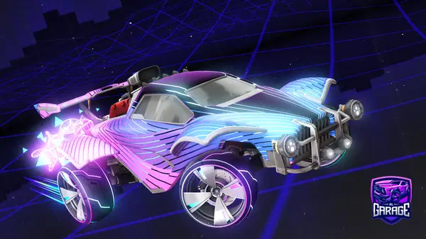 A Rocket League car design from CrspyChkn