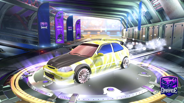 A Rocket League car design from ehhptiic