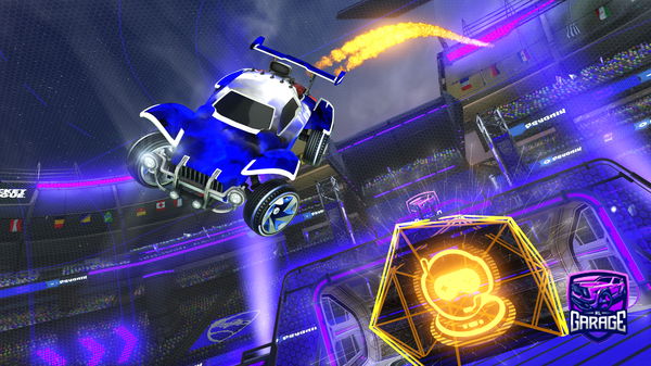 A Rocket League car design from Crazy_Cars