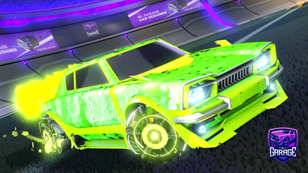 A Rocket League car design from Shooteo2313