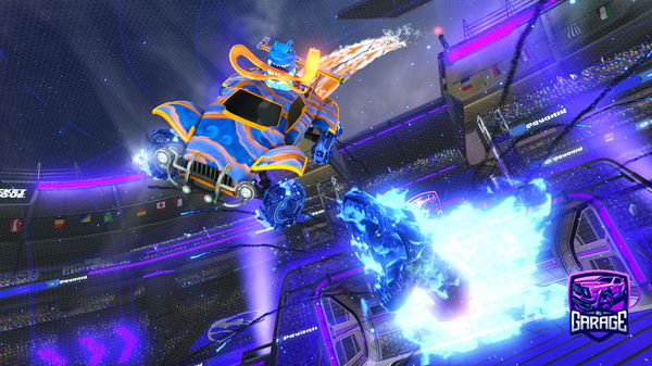 A Rocket League car design from Dogesavage22