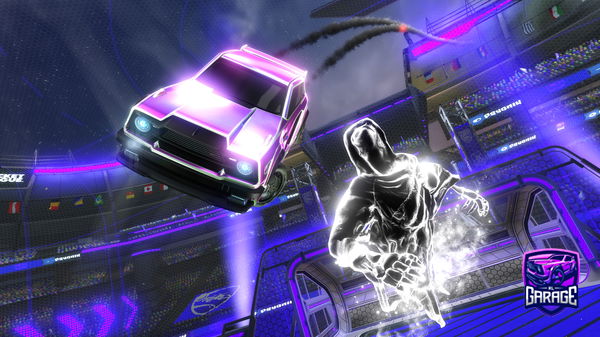 A Rocket League car design from Terminator-LJ10