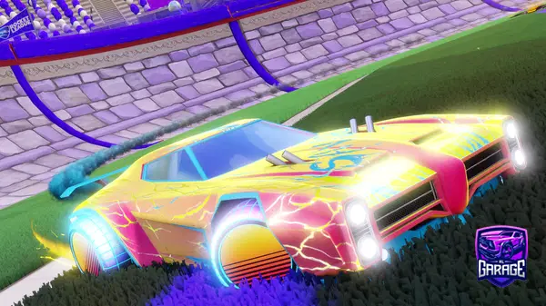 A Rocket League car design from HotGarbage