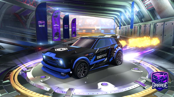 A Rocket League car design from vanno