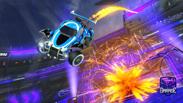 A Rocket League car design from Nera_Rl