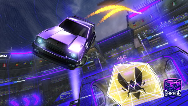 A Rocket League car design from YTWacky21