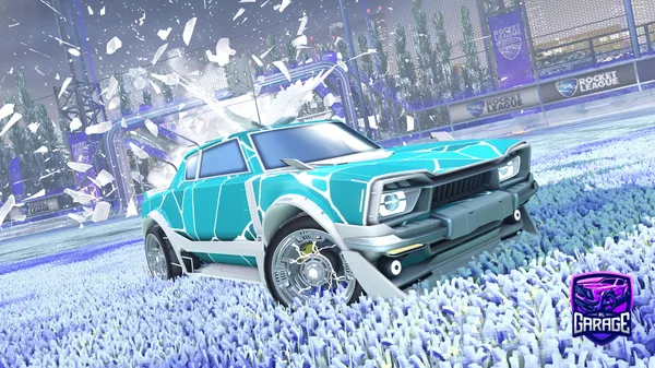 A Rocket League car design from prefix7481