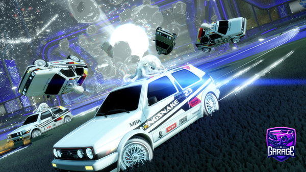 A Rocket League car design from BelugaMcCoy