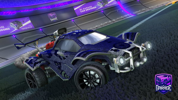 A Rocket League car design from Foo515