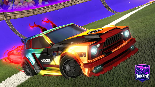 A Rocket League car design from Krow_n