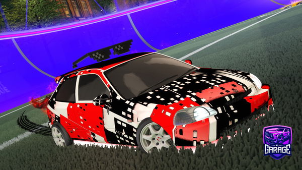 A Rocket League car design from t7k0