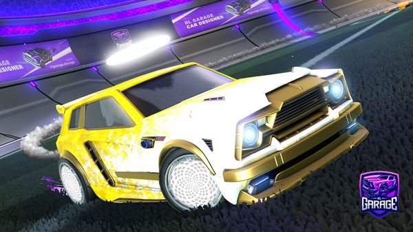 A Rocket League car design from Kal_El_1114