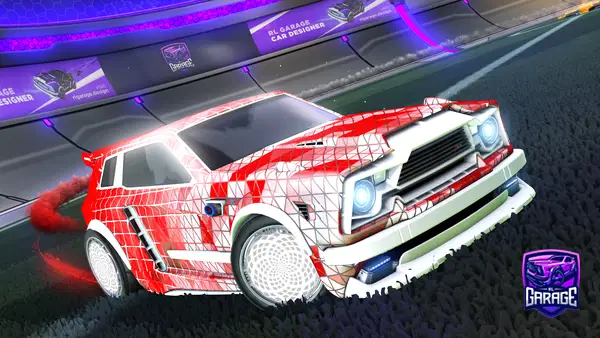 A Rocket League car design from PstQX