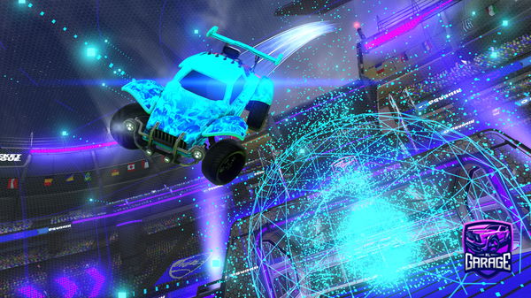 A Rocket League car design from Popluxs