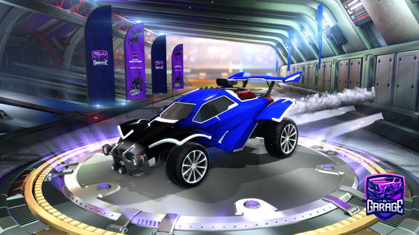 A Rocket League car design from Telekom97