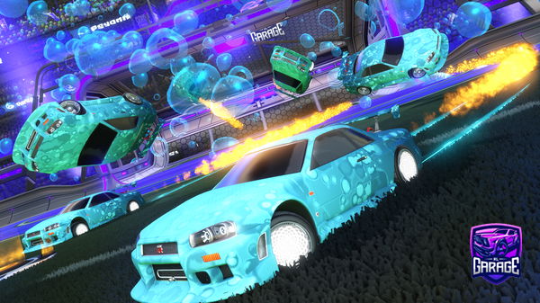 A Rocket League car design from Coconutderagol