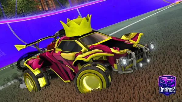 A Rocket League car design from irosario78