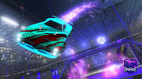 A Rocket League car design from Mohammed-_-_-