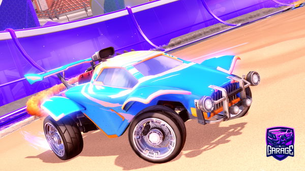 A Rocket League car design from DRIP_JAX