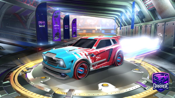A Rocket League car design from OBSDGlitch