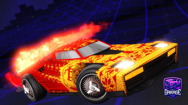 A Rocket League car design from bos3r