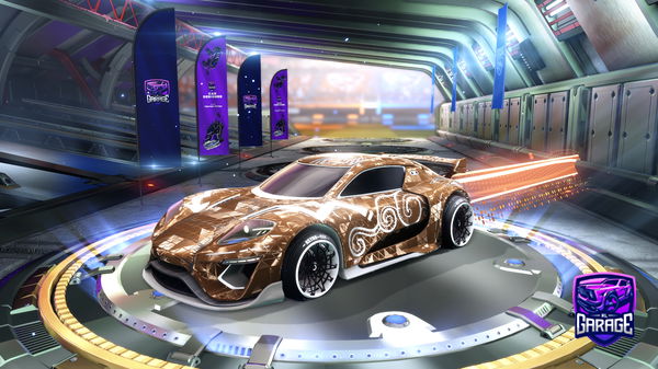 A Rocket League car design from TheGrapeBambeano