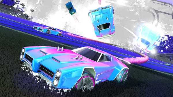 A Rocket League car design from Sirfancytoad