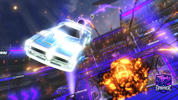 A Rocket League car design from Jacobwaza
