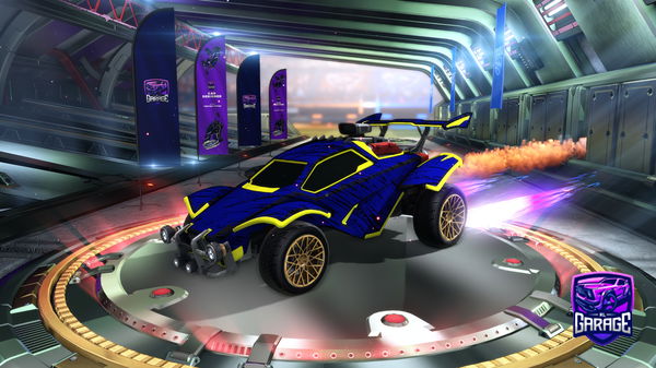 A Rocket League car design from Asterix_21