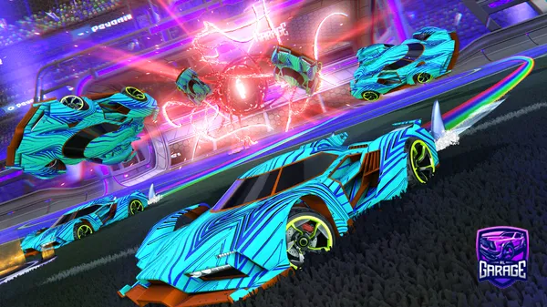 A Rocket League car design from NInjakid12