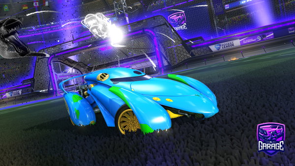A Rocket League car design from Taizo200