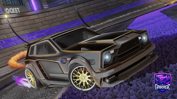 A Rocket League car design from Rotor_Revenant