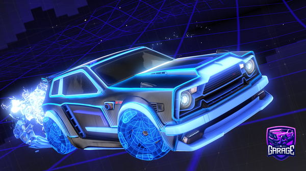 A Rocket League car design from Nightmare_10397474920