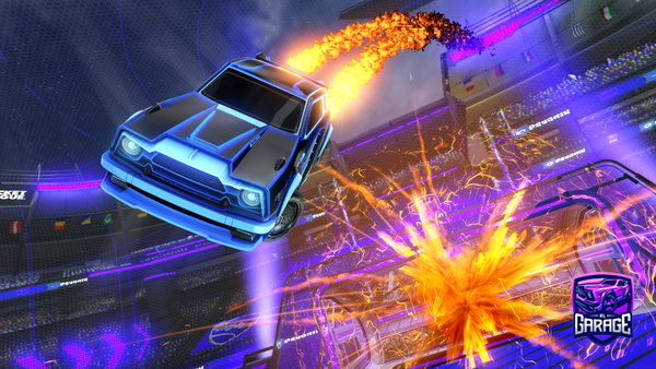 A Rocket League car design from Kuba609