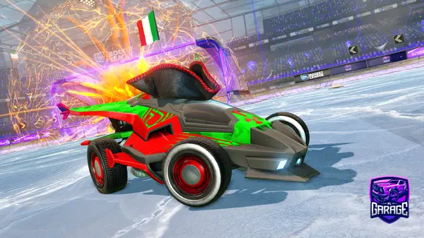 A Rocket League car design from PRPLWINGS