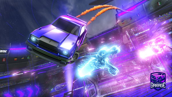 A Rocket League car design from emippe34