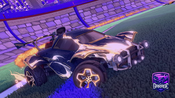 A Rocket League car design from Shadw