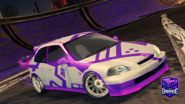 A Rocket League car design from SSGTRAILMIX
