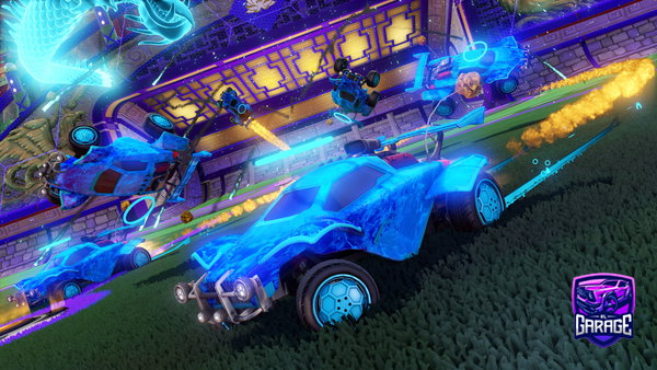 A Rocket League car design from Ozzyisback