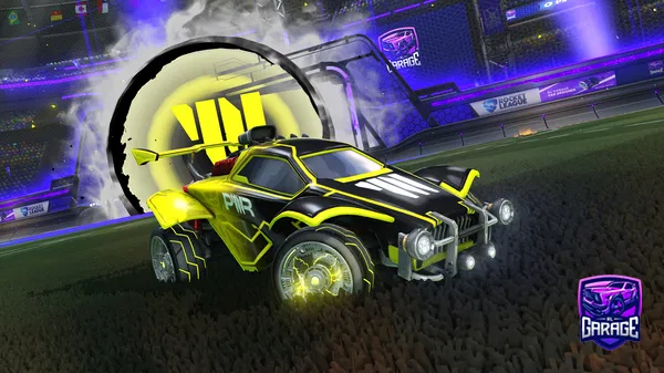 A Rocket League car design from Mallart