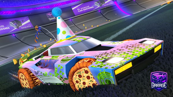 A Rocket League car design from Elr0nd