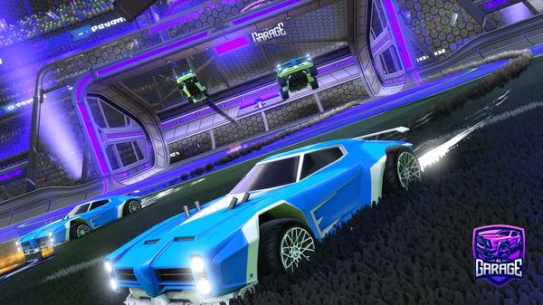 A Rocket League car design from CatchABootyGang