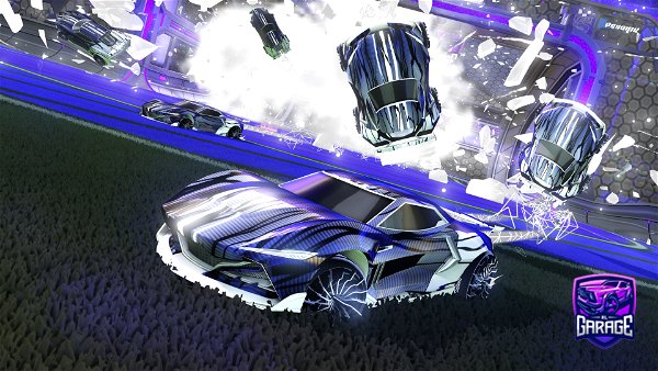 A Rocket League car design from JaggedCyclone777