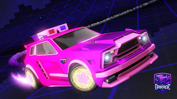 A Rocket League car design from AimZonYouTube