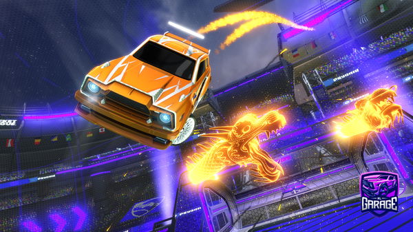 A Rocket League car design from xIllII-XeroX-IIl