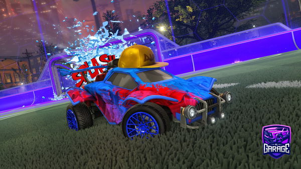 A Rocket League car design from IcollectGravityBOMBS