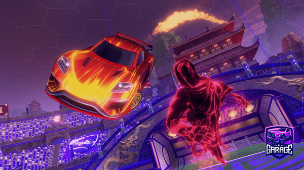 A Rocket League car design from OrcaAkira007